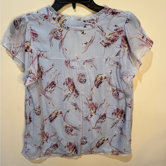 Bundle of 3 Joie Silk Blouses Size XS Peasant Blouses - Picture 11 of 16